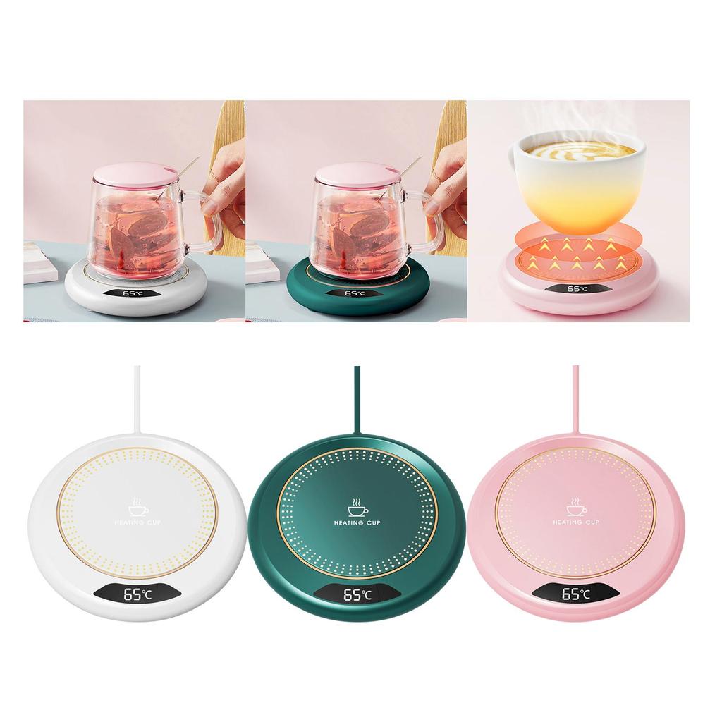 Beverage Cup Warmer,Constant Temperature Coaster,3 Setting,Smart Coffee for Travel Home