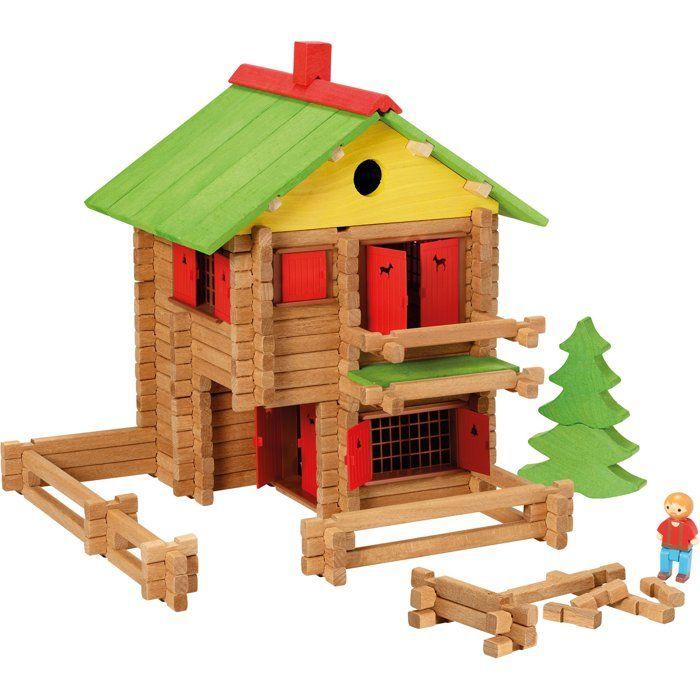 JEUJURA - Construction en bois - Mon chalet en bois - 225 pièces - Dès 5 ans