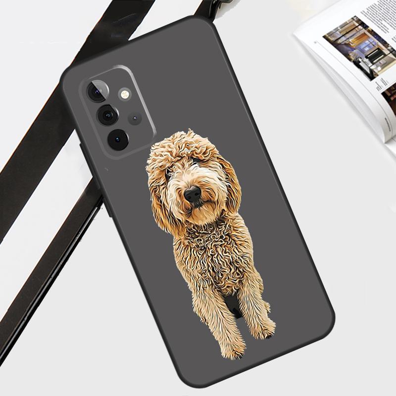 Brown Cockapoo Case For Samsung Galaxy A54 A34 A14 A56 A36 A26 A16 A06 A12 A22 A32 A52 A13 A53 A15 A35 A55