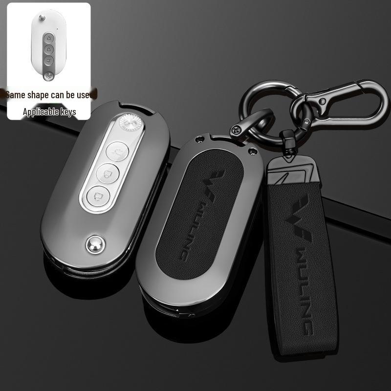 Fits Wuling Hongguang Mini EV Key Case - Hongguang S3, Capgemini, Jiachen Xingchen, GB Macaron