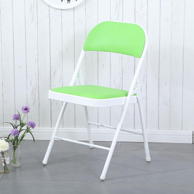 Scaun metalic pliabil portabil pentru acasă, birou, domitory, consumabile pentru masă