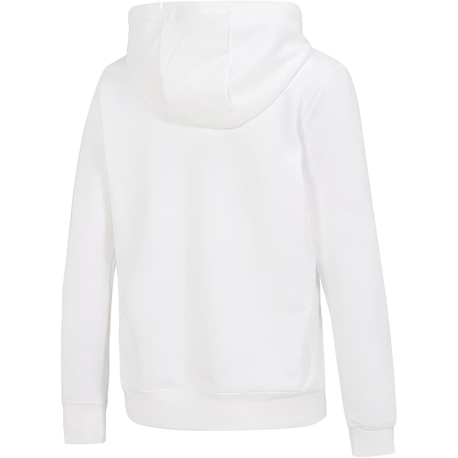 Nike Sportswear Club Fleece Graphic Standard Fit Pullover Hoodie Women Tops White DQ5776-100