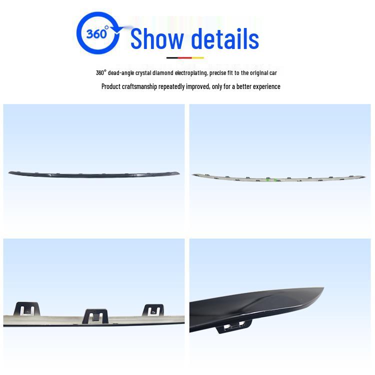 Manshi Rear Bumper Trim & Anti-Collision Strip for BMW F52 118i/120i/125i Sport/Design Versions
