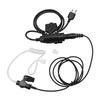2 Way Radio Throat Mic Headset Earpiece Adjustable Water Resistant for Midland GXT250 GXT255 GXT300