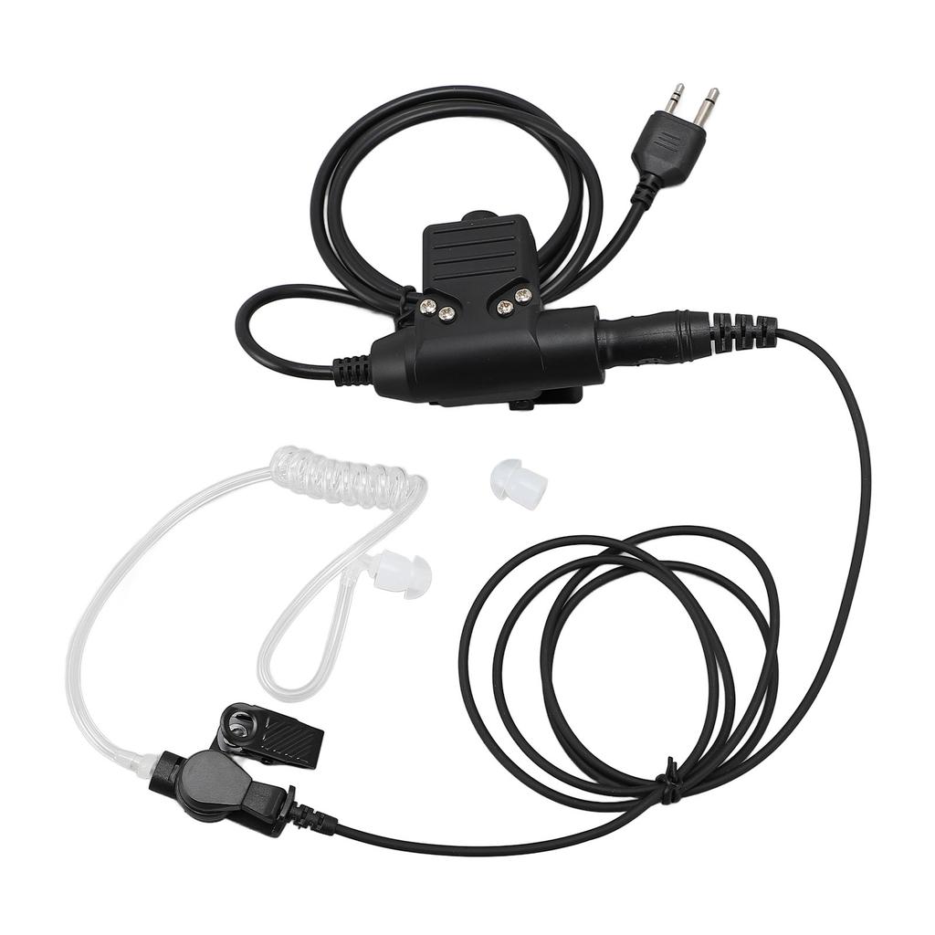 2 Way Radio Throat Mic Headset Earpiece Adjustable Water Resistant for Midland GXT250 GXT255 GXT300