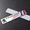 For Peugeot 2008 208 308 508 4008 408 3008 307 207 107 607 106 5008Car Styling Sticker 3D Aluminum Tail Emblem Badge Body Decal ENH5