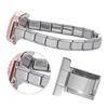 Square Beads Charm Link Fashion Accessary Modular Bracelet Making Supplies Unique Module Suitable for Bracelet Jewelry