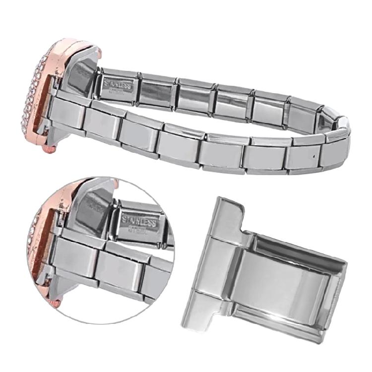 Square Beads Charm Link Fashion Accessary Modular Bracelet Making Supplies Unique Module Suitable for Bracelet Jewelry