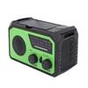 Solar Hand Crank Radio AM FM WB Portable 16000mAh Battery Operated Radio with SOS Flashlight Power B