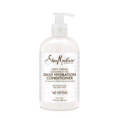 Shea Moisture 100% Virgin Coconut Oil Daily Hydration Conditioner, 384ml, 1 Pack
