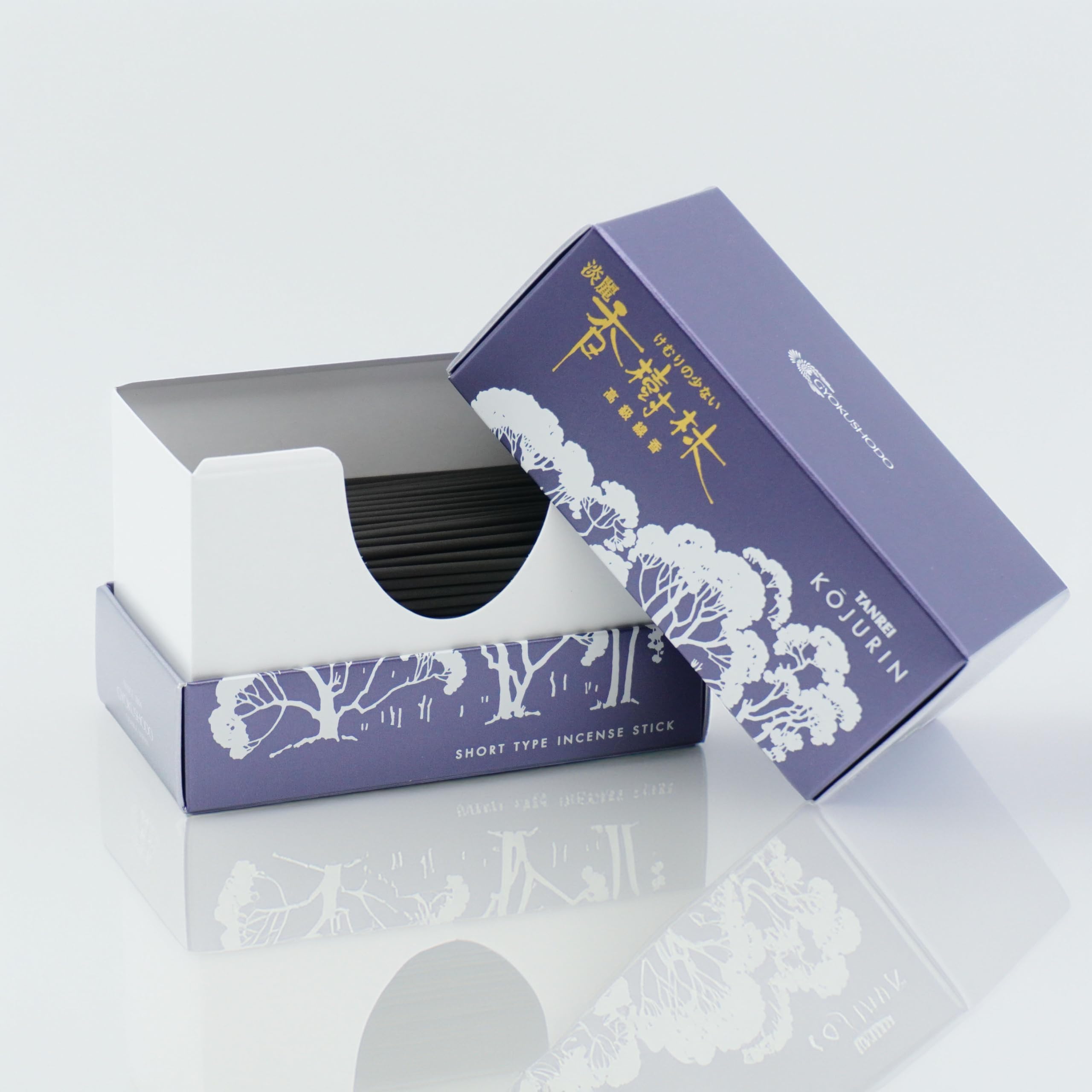 

Tanrei Kojurin Low-Smoke Incense, Premium Sandalwood Scent [Eirakuya, Established in 1820] (Tanrei Kojurin Mini Size)