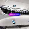 Sada log BMW 82mm/74mm na přední a zadní část kapoty a kufru