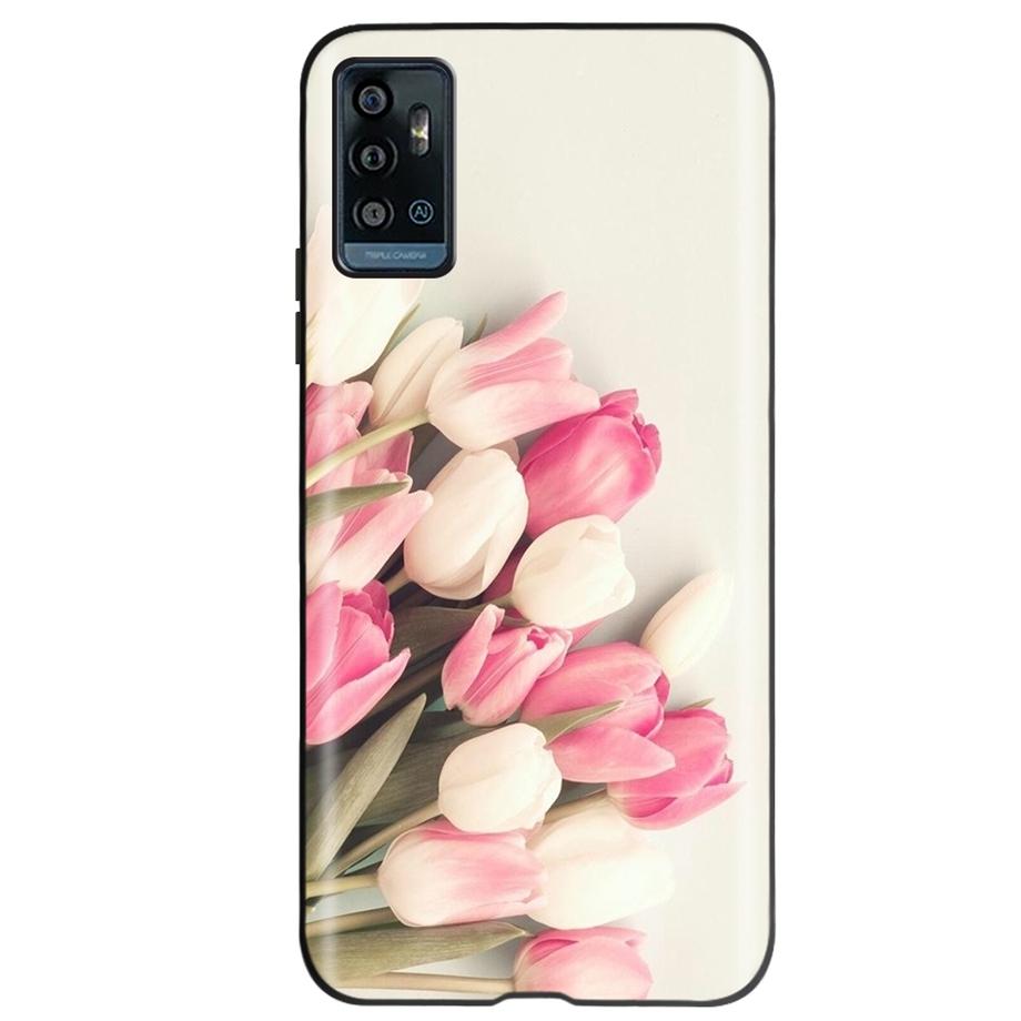For ZTE Blade A71 Case Silicone Back Cover Phone Cases for zte blade A 71 a71 A7030 Soft Coque Fashion TPU bumper Eiffel Tower