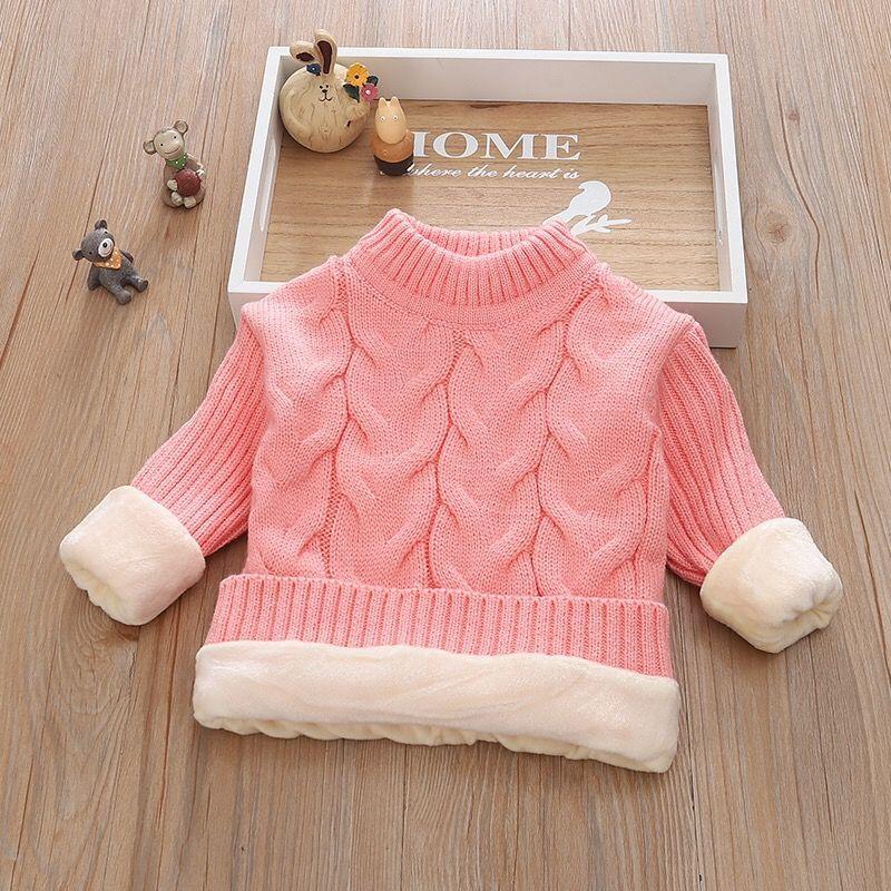 

Детский теплый и ветрозащитный свитер, базовый комплект свитера, утепленная осенне-зимняя одежда, высокий и низкий воротник, поворотный воротник 120