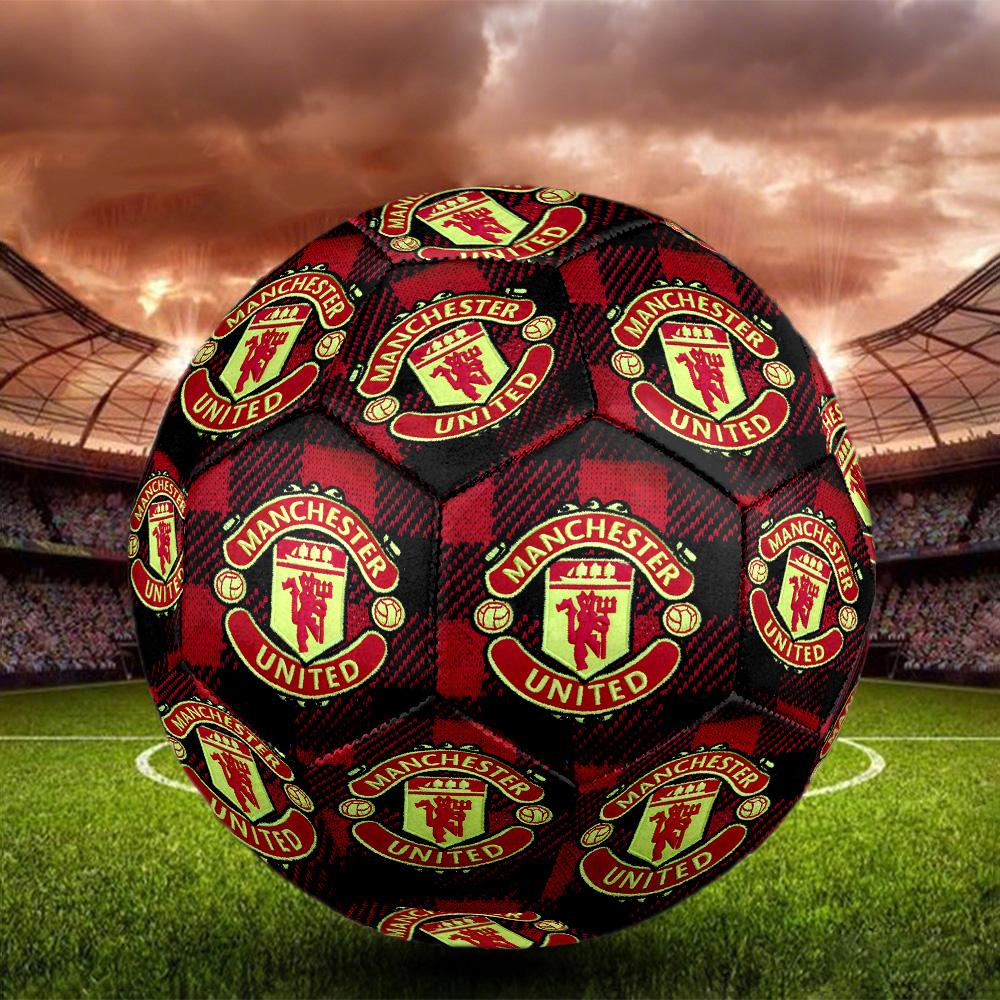 Football United F.C Print Size 5 Soccer Ball, Standard Match Football for Sports Game and Team Practice, Ideal Gift for Soccer Fans