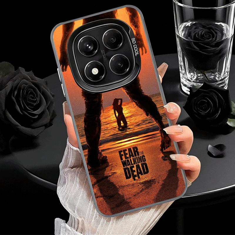 The Walking Deads Soft Phone Case for Xiaomi Redmi Note 13 14 15 Pro Plus 12S 12 11S 11 11T 10S 10 Shockproof Cover Back Shell