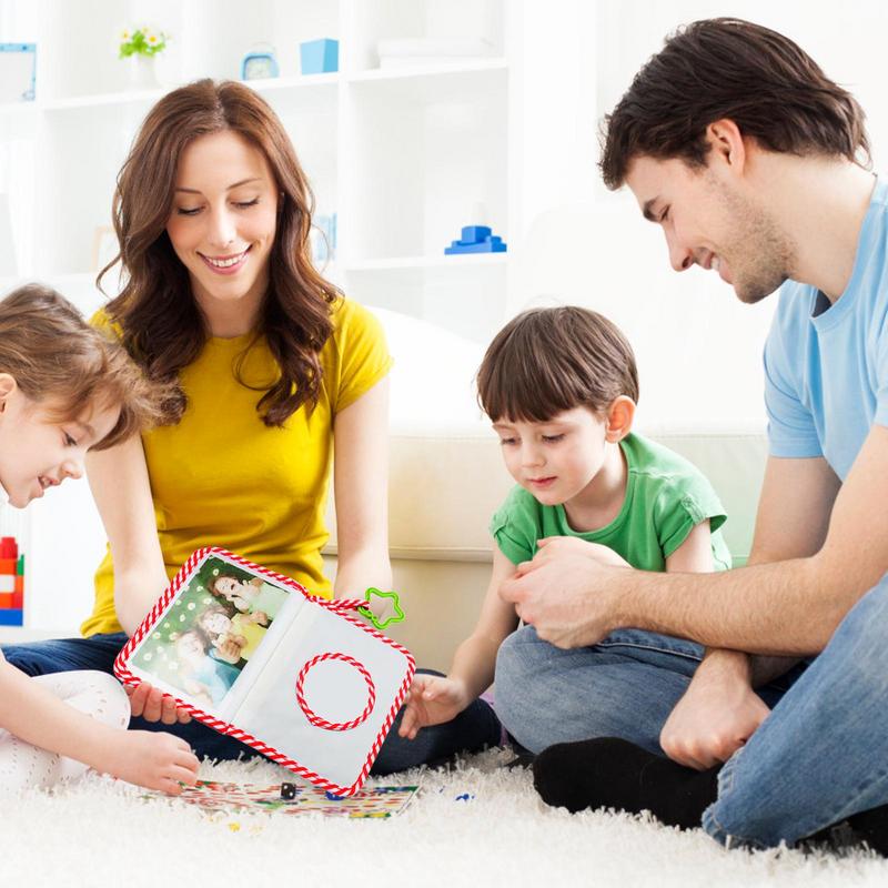 Baby Photo Book Baby First Year Photo Books Elastic Baby Family Book Toddler Photo Album Baby Photo Album Toy For Babies Shower