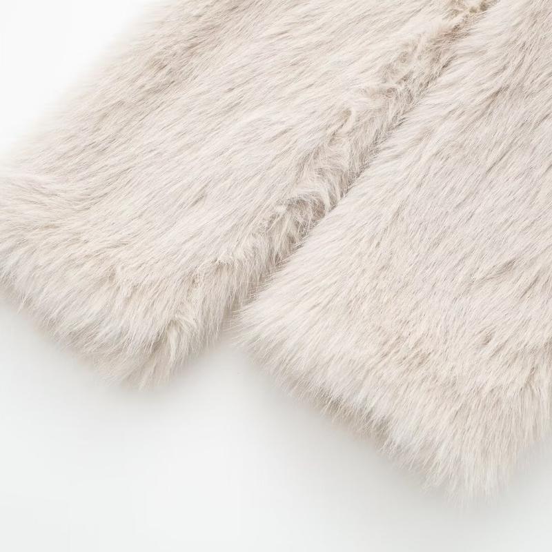 Autumn New Women's Clothing Faux Fur Short Top Women's Coat Spring Women's Jacket Top
