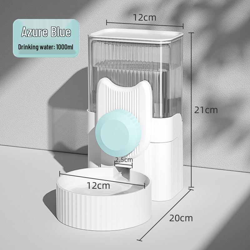 Hanging Pet Water Fountain and Feeder for Cats and Dogs