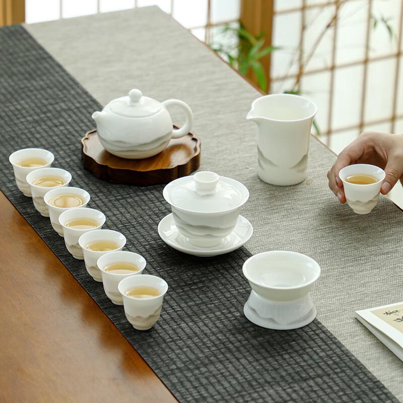 Sushi Ceramic Distant Mountain Kung Fu Tea Set