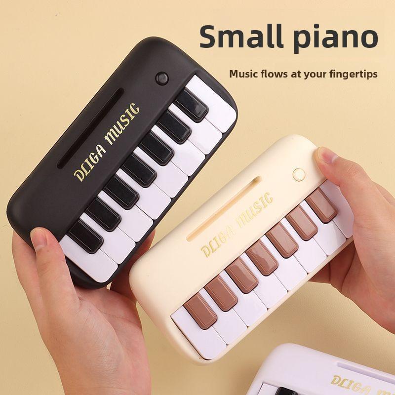 Travel Size 15 Keys Digital Keyboard Kids Mini Electronic Piano Kids Musical Instrument Learning Playthings ideal for Kids Gift Idea