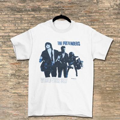The Pretenders Band Merry Christmas 100% Cotton Full Size Shirt  ES047 Unisex T-Shirt
