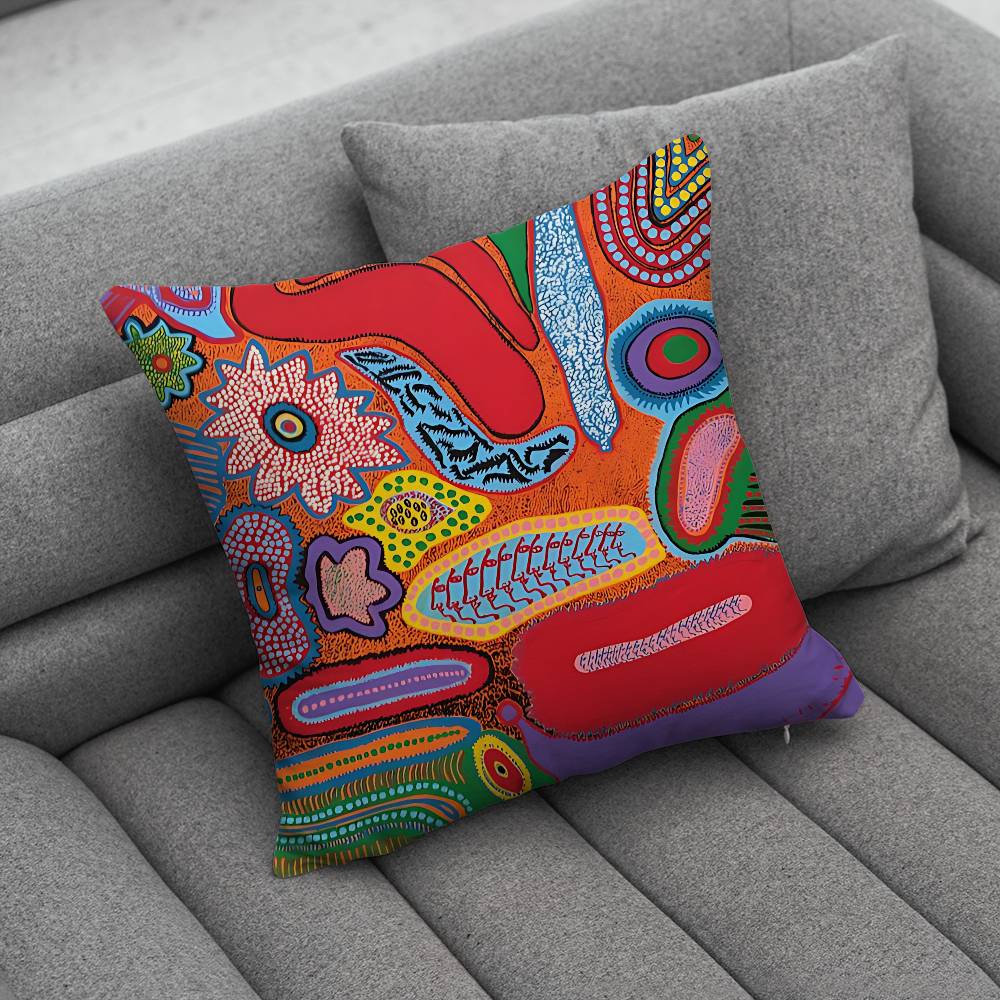 YYayoi Art KKusama Creative patterned pillowcases for interior decoration office living room home