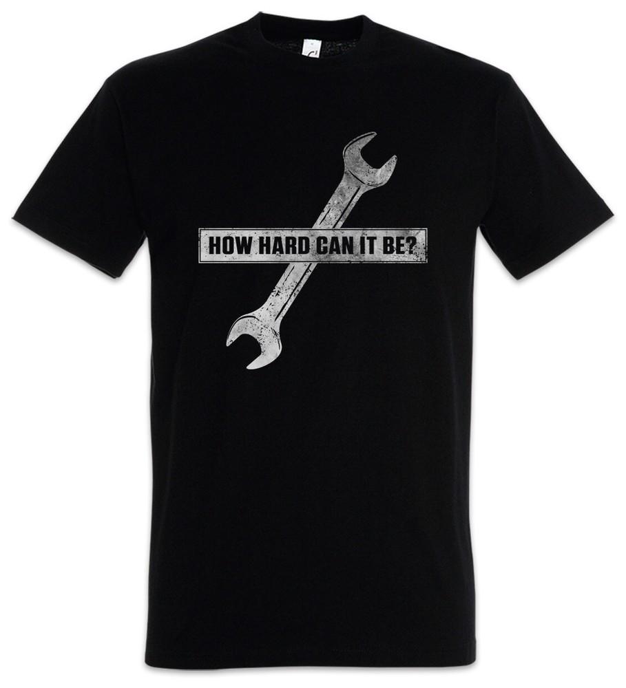 

How Hard Can It Be Race Racing Car Driver Racer Petrol Head Fun Love T-Shirt 4XL