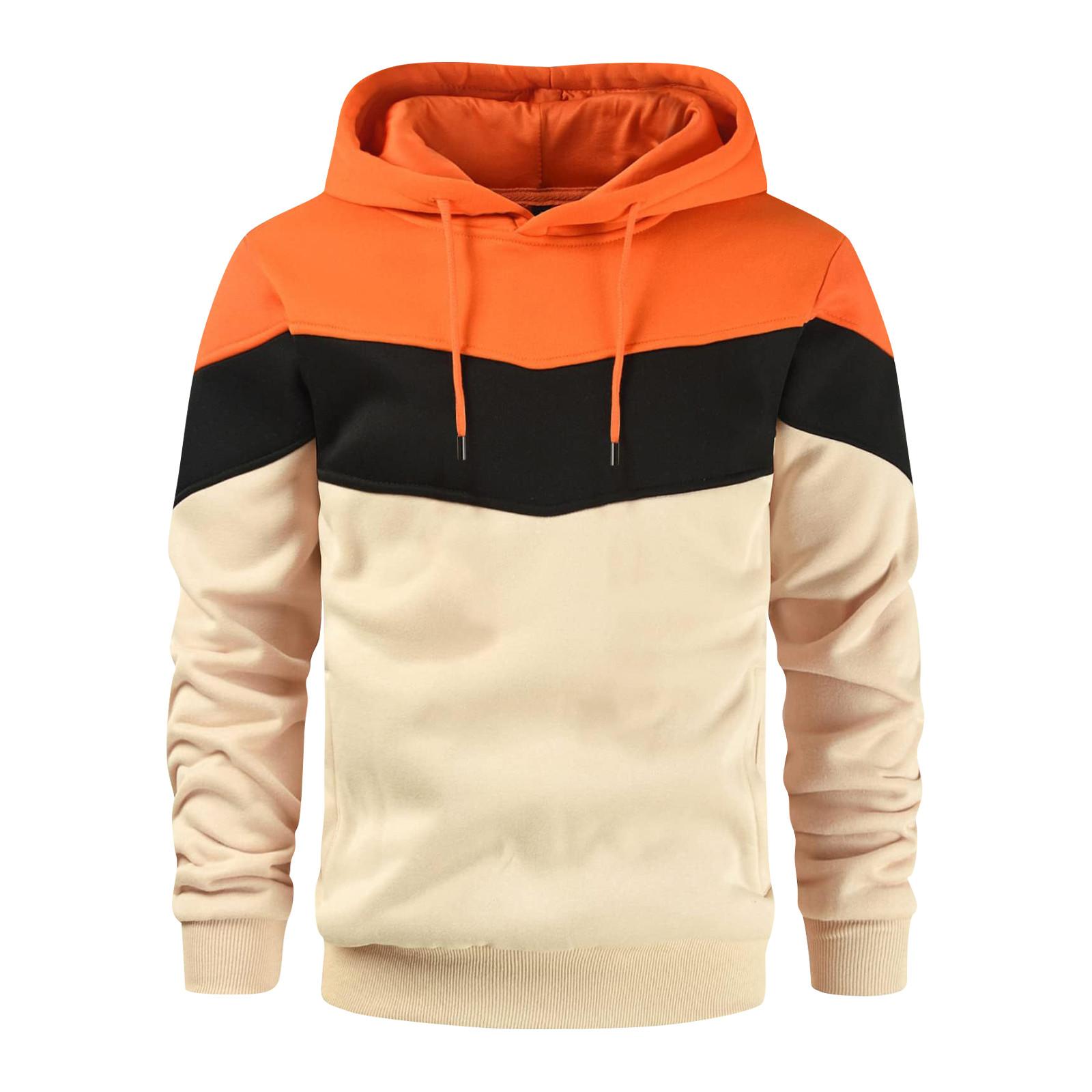 

Спортивный костюм с капюшоном, унисекс, одежда для бега, пуловер с длинными рукавами, толстовка с капюшоном XL бежевый