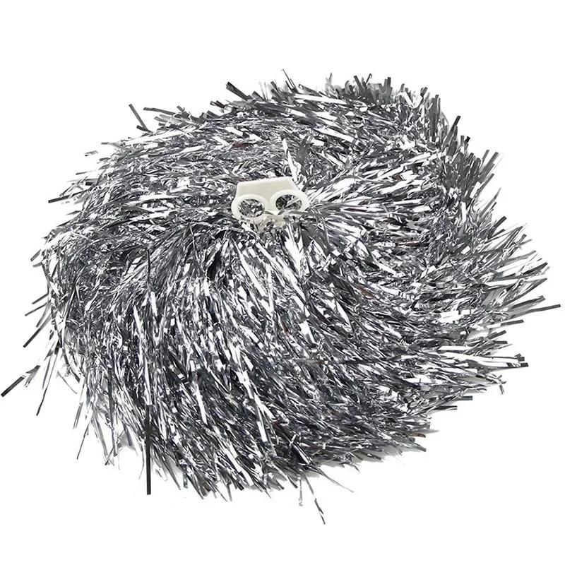 

1 шт., металлические болельщики, Cheer, Черлидинг, танцевальная вечеринка, командный матч, спортивные помпоны, декоратор, клубные спортивные товары, чирлидер небесно-голубой