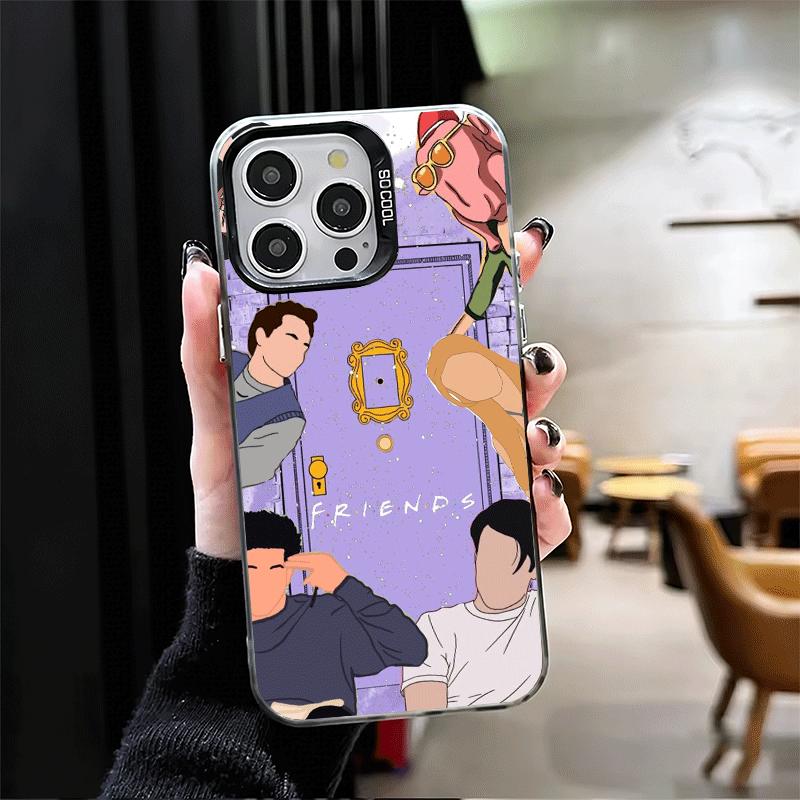 Friends Tv Show Theme Soft Phone Case for iPhone 15 16 17 Pro Max 17Air 16E 14 Plus 13 12 Mini Shockproof Cover Back Shell