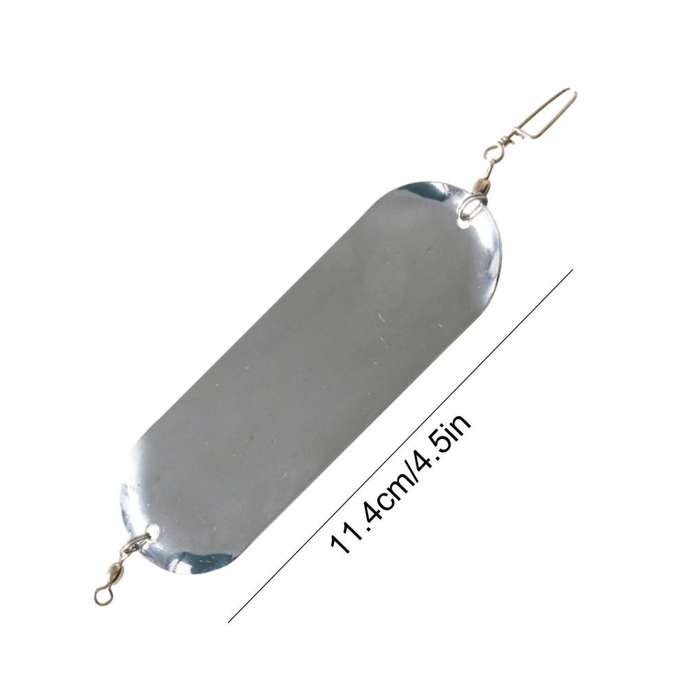 

Рыболовные флешеры для троллинговой доски для ловли лосося, рыболовные приманки с подсветкой, 4,5 дюйма, металлические флеш-доски, 23 г