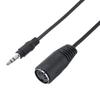 Professionelles 3,5-mm-Klinkenstecker auf DIN 5-Pin-Buchse Kabel Sound-Adapterkabel für Kopfhörer Soundkarten-Ausrüstung Zubehör
