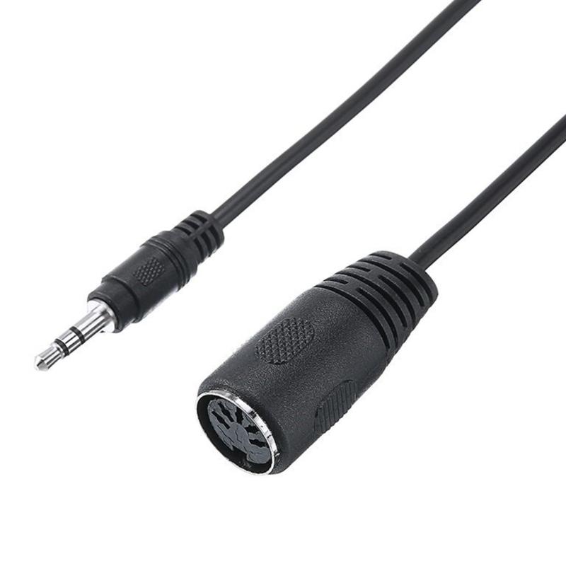 Professionelles 3,5-mm-Klinkenstecker auf DIN 5-Pin-Buchse Kabel Sound-Adapterkabel für Kopfhörer Soundkarten-Ausrüstung Zubehör