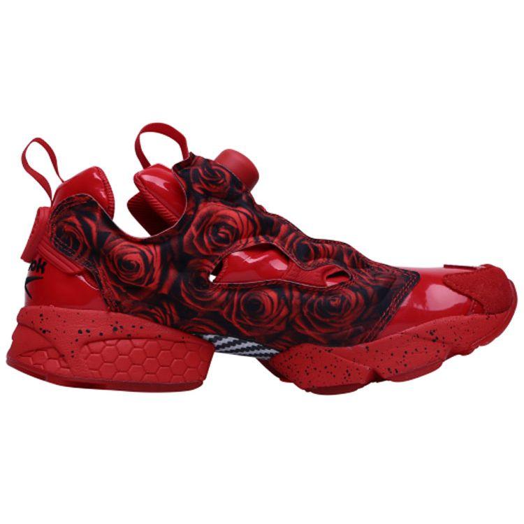 Reebok Instapump Fury Og Mu Unisex Rojo Primal Negro Día de San Valentín Dv9585