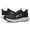 Fila Comfortable Fabric Shock Absorbing Non-Slip Durable Low-Top Shoes Women Sneakers Black A12W042211FBK