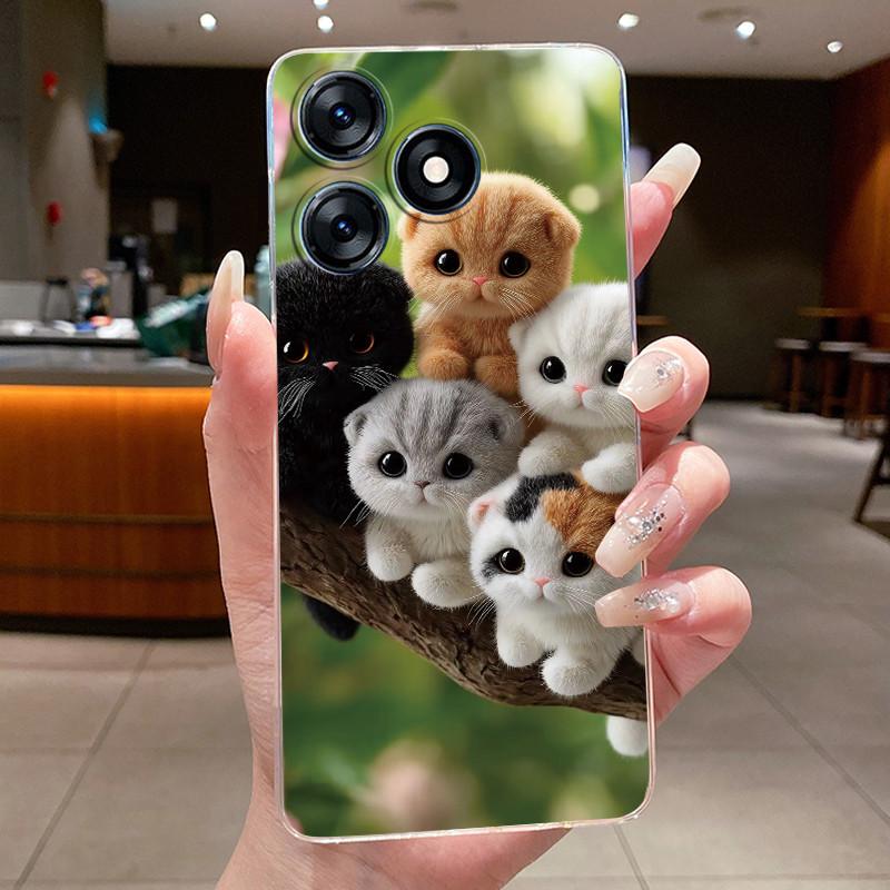 For Tecno Spark 10 10c 10Pro Spark10 4G Phone Case Soft Clear Back Cover Luxury Dragon Cute Cool Boys Girls Cartoon Bumper Funda