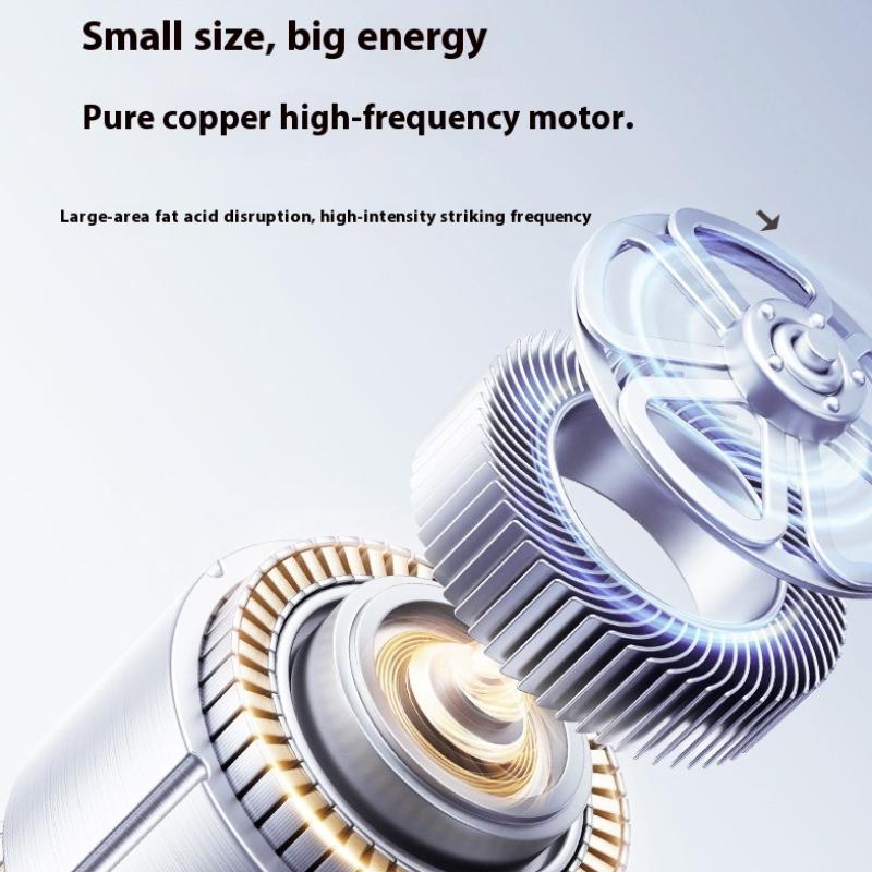 Portable Percussion Fascia Ring Usb Charging Massage Belt Vibrating Neck Membrane Massage Relaxation Shoulder Massage