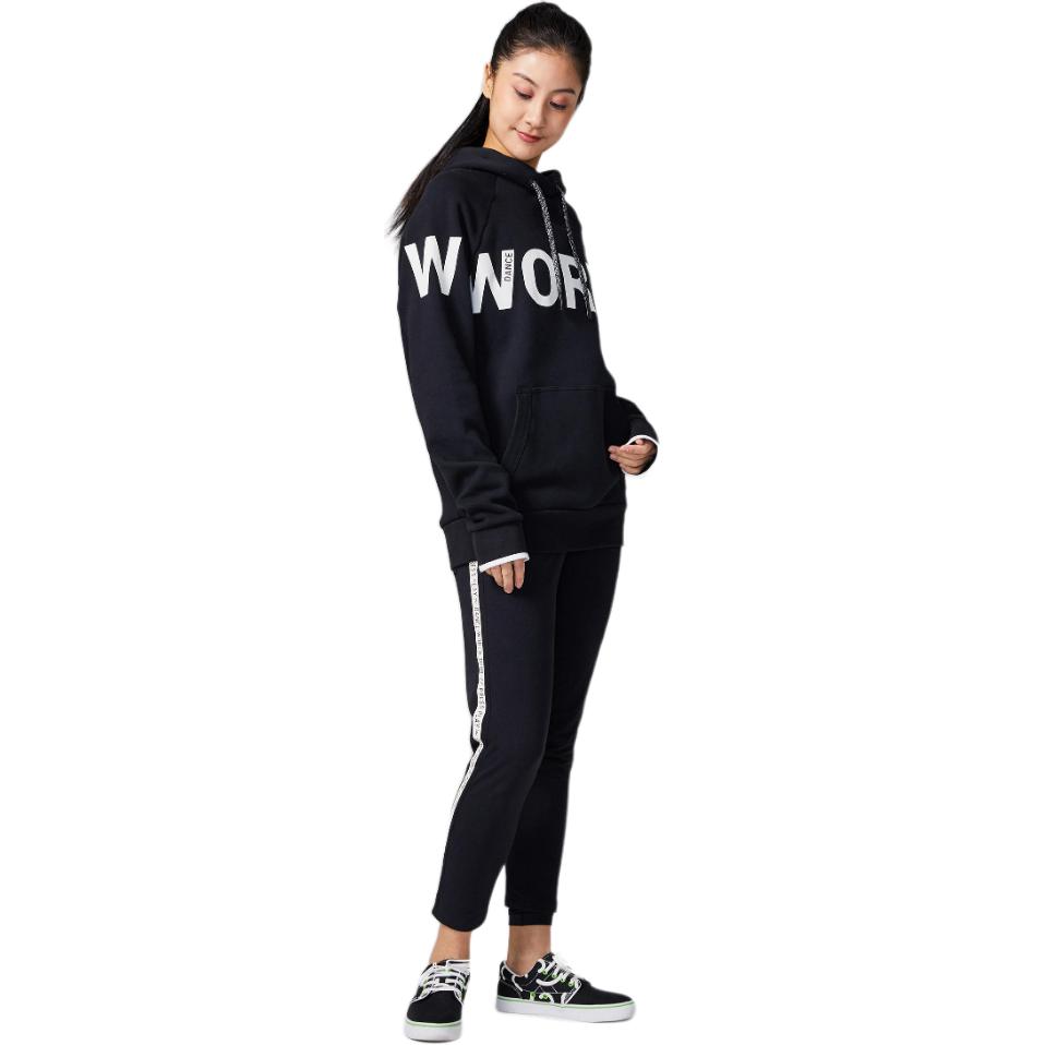 DECATHLON Soft and Comfortable Hooded Sweatshirt Unisex in Black