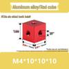Aluminum Alloy Hex Nut Acrylic Connector Cap