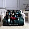 EvaneScence Band Retro Printed Blanket Fashion Warm Blankets Flannel Blanket Bed Linings Home Travel Blankets Birthday Gift