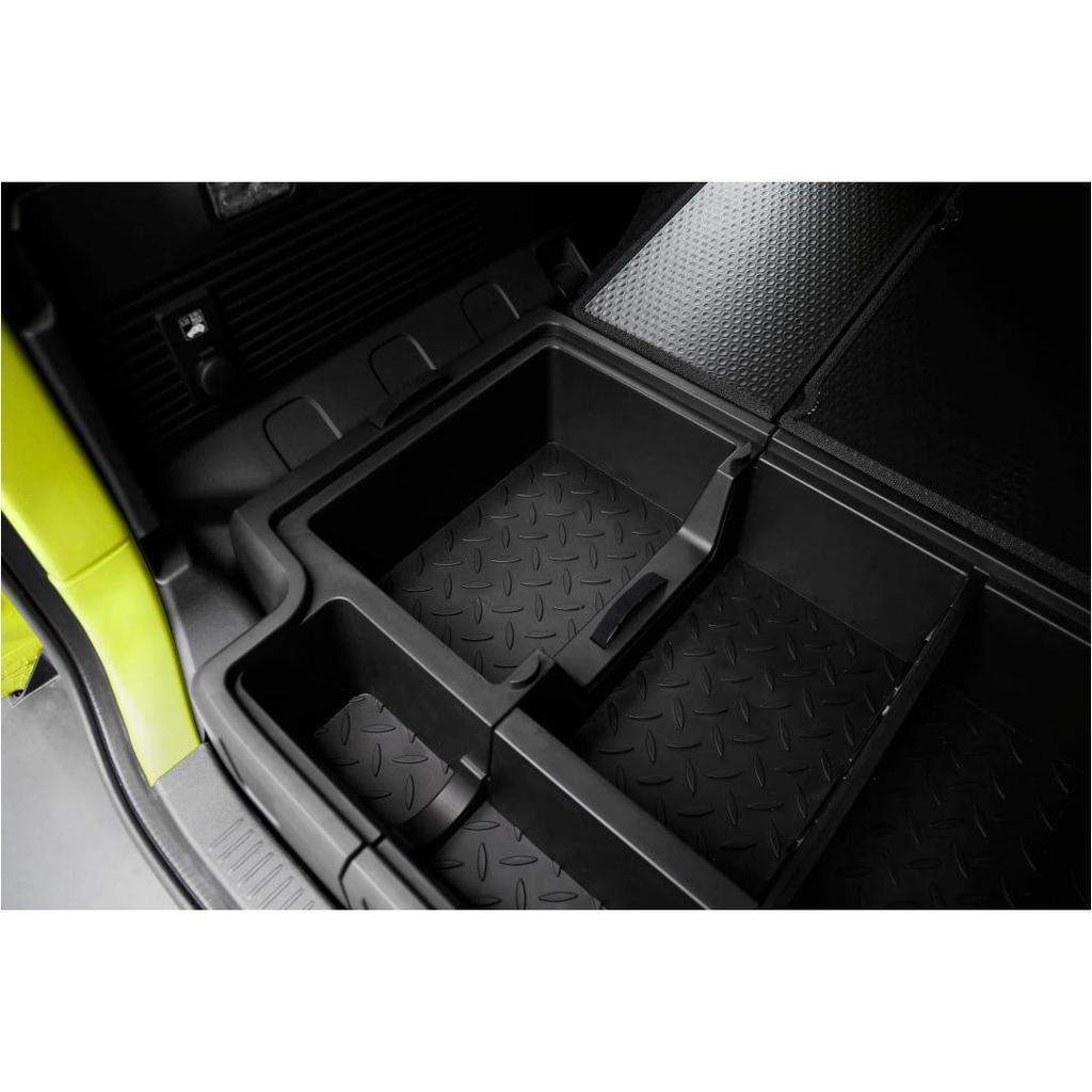 Scatola portaoggetti per bagagliaio Jimny 2023+ 5 Porte con Divisorio Rimovibile