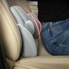 Comfortable Memory Foam Car Seat Headrest/Lumbar Support Adjustable Design Lightweight for Long Drives & Office Work