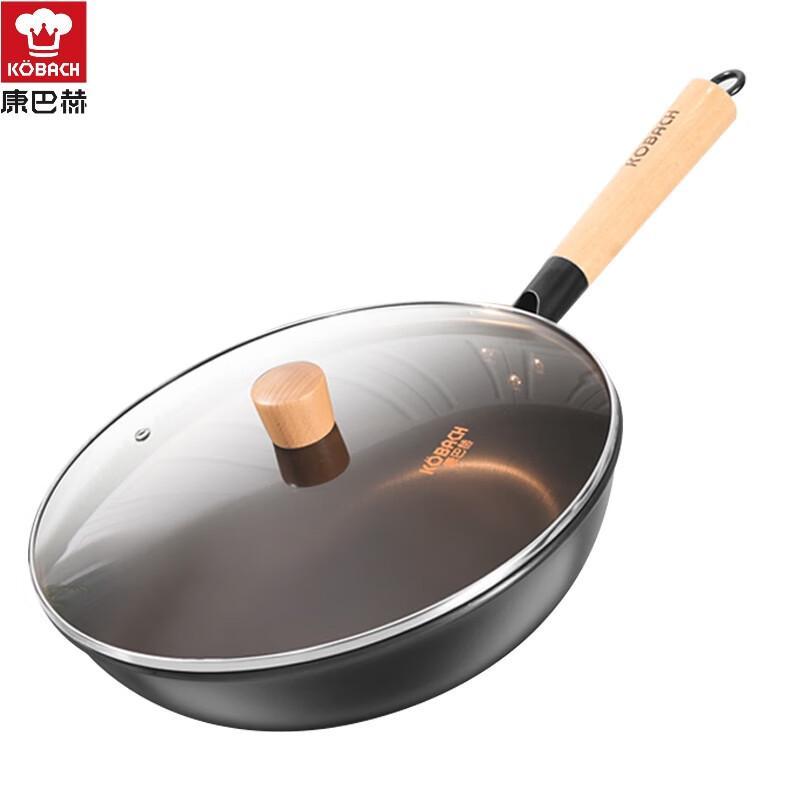 Kombach 30cm Non-Coated Iron Wok
