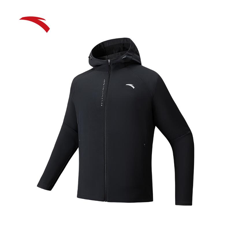 Anta Men's Hooded Fleece-Lined Sports Jacket