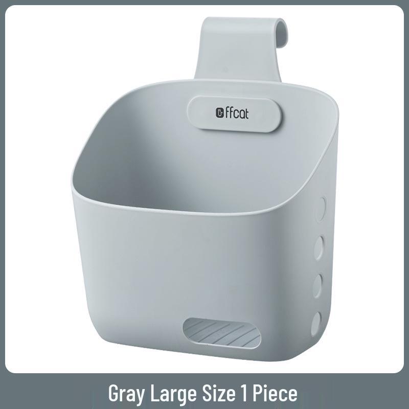 Wall-Mounted Multi-Layer Hanging Basket for Bathroom and Kitchen Storage