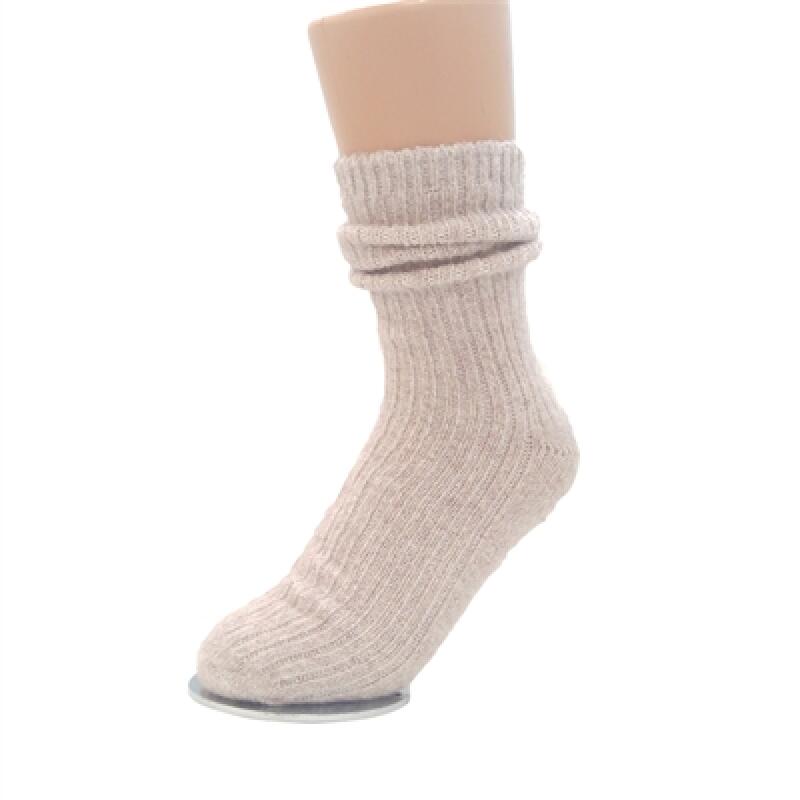 PH Ladies Knit Glitter Silver Socks (Domestic, Long) Navy