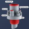 Anti Odor Sink Drain Pipe Adapter Sealing Ring Neat Kitchen Basin Sewer Branch Multifunctional Drainage Water Pipe Joint