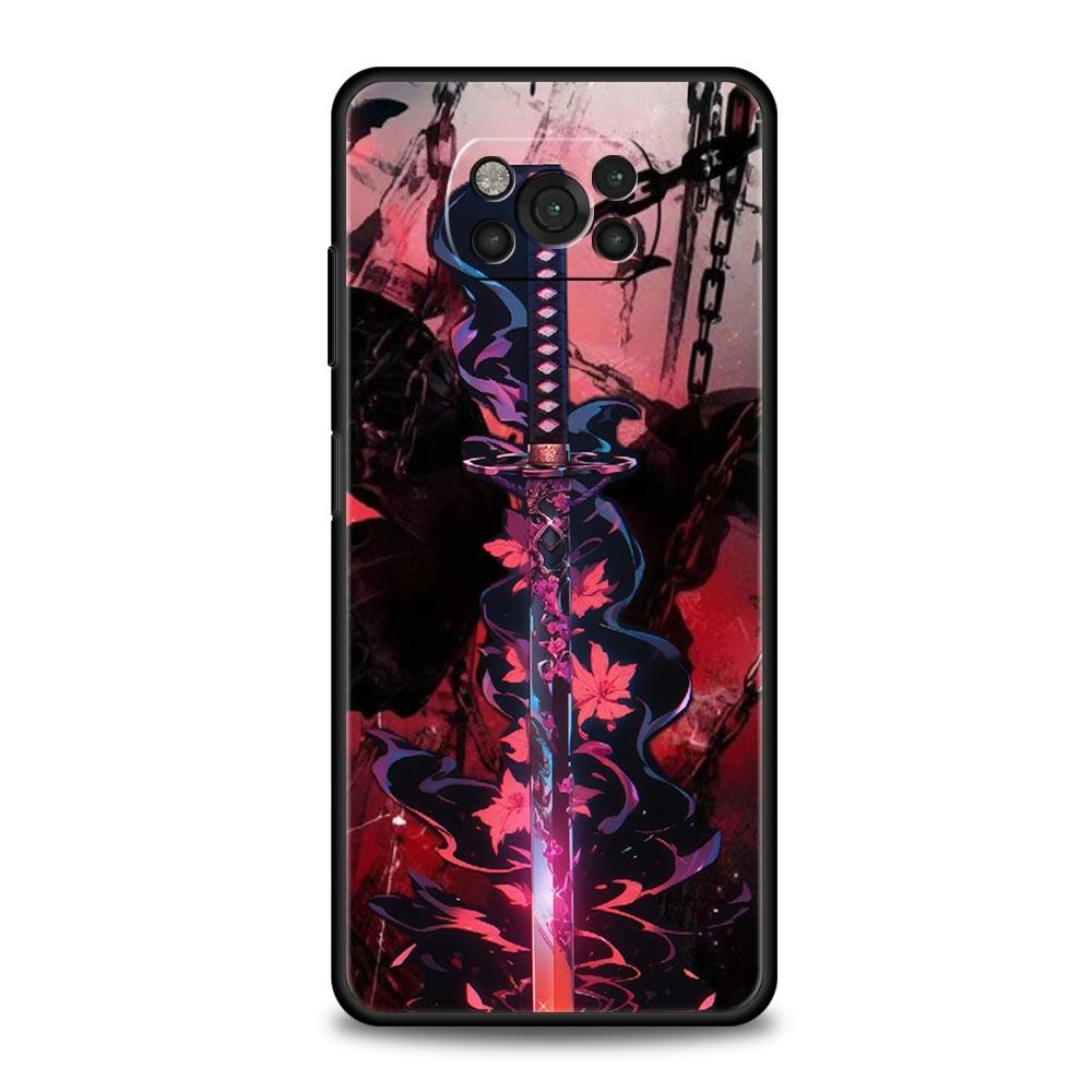 

The Sword Creative Pattern Phone Case Cover for Xiaomi Poco F7 Ultra F6 F5 F4 F3 X6 X5 X4 X3 NFC C51 C55 M4 GT Soft TPU Shell Poco C55