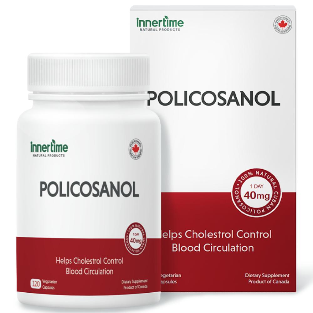 Canada Inner Time Policosanol 40mg 120 Capsules 1 pcs
